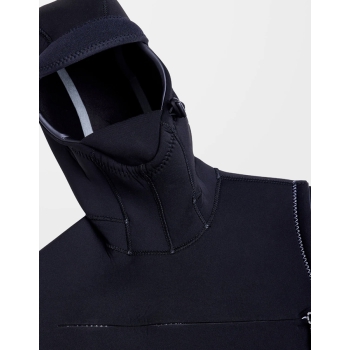 VOLCOM MUTA MODULATOR 5/4/3 CON CAPPUCCIO CHEST ZIP BLACK