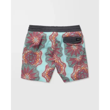 VOLCOM PCS STAR SHIELDS STONEY BOARDSHORT 18" BLACK