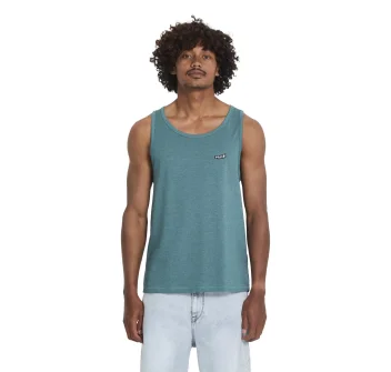 VOLCOM PISTOL STONE CANOTTA MELANGE VERDE FUCILE