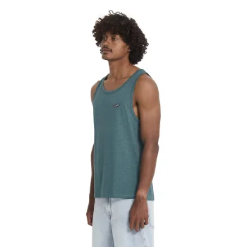 VOLCOM PISTOL STONE CANOTTA MELANGE VERDE FUCILE