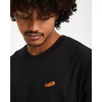 VOLCOM PISTOL STONE T-SHIRT BLACK