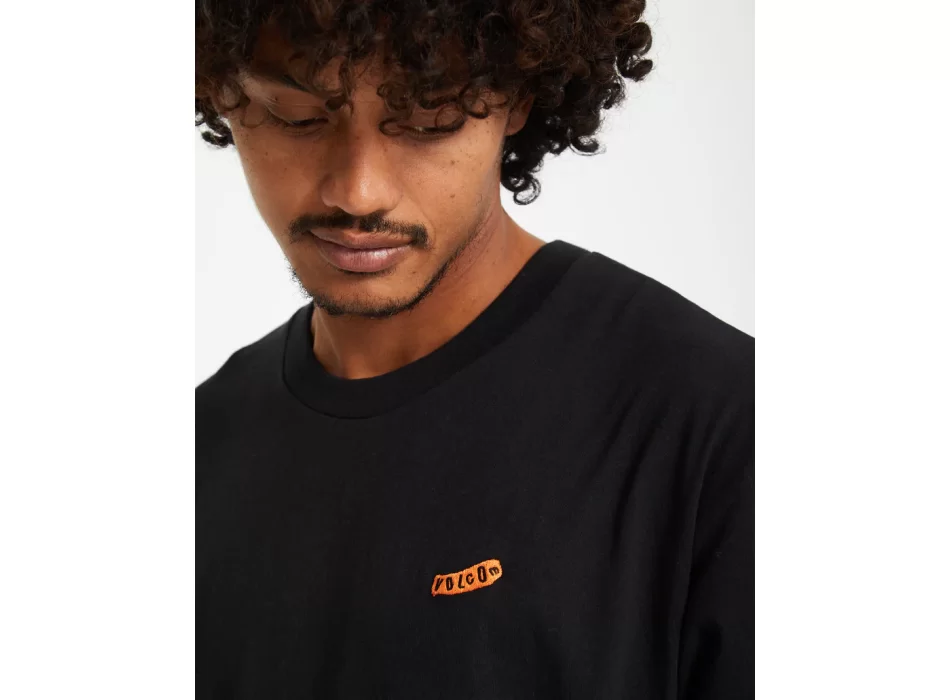 VOLCOM PISTOL STONE T-SHIRT BLACK