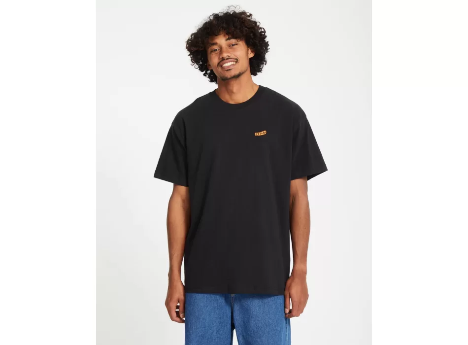 VOLCOM PISTOL STONE T-SHIRT BLACK