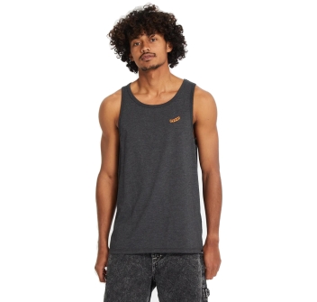 VOLCOM PISTOL TANK TOP HEATHER BLACK