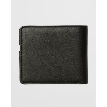 VOLCOM SLIM STONE LARGE PORTAFOGLIO BLACK