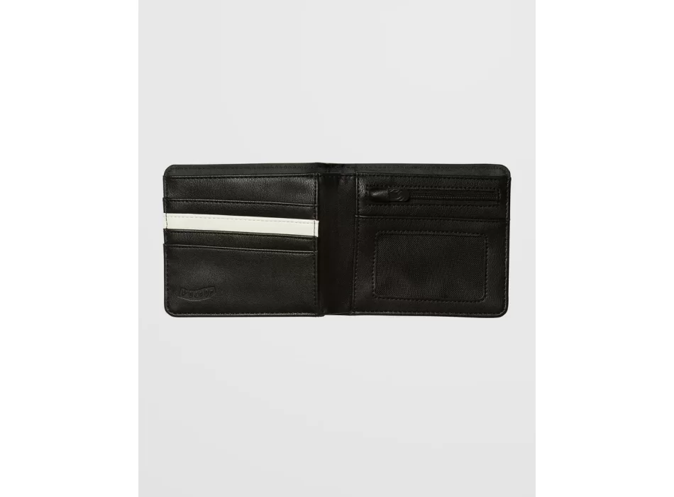 VOLCOM SLIM STONE LARGE PORTAFOGLIO BLACK