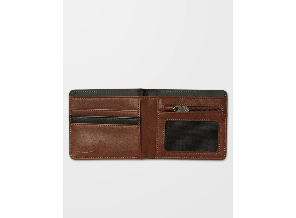 Volcom Slim Stone Portafoglio Brown Acquista online