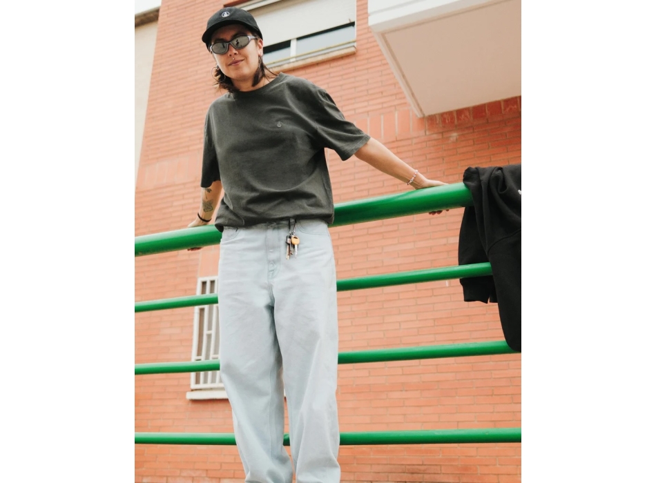 VOLCOM SOLID STONE T-SHIRT BLACK