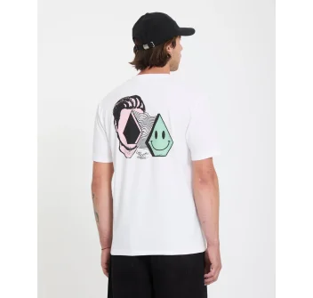 VOLCOM T-SHIRT AURA BASIC WHITE