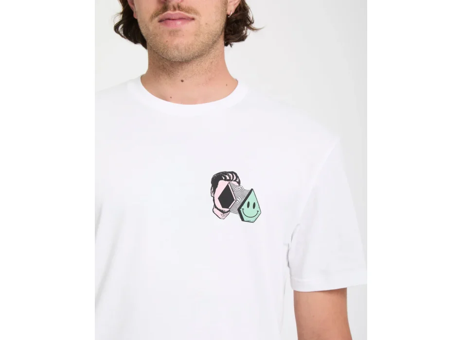 VOLCOM T-SHIRT AURA BASIC WHITE
