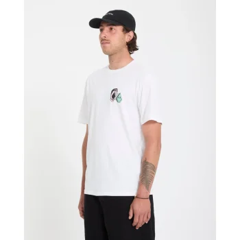 VOLCOM T-SHIRT AURA BASIC WHITE