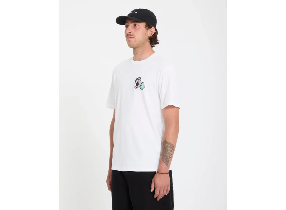 VOLCOM T-SHIRT AURA BASIC WHITE