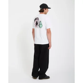 VOLCOM T-SHIRT AURA BASIC WHITE