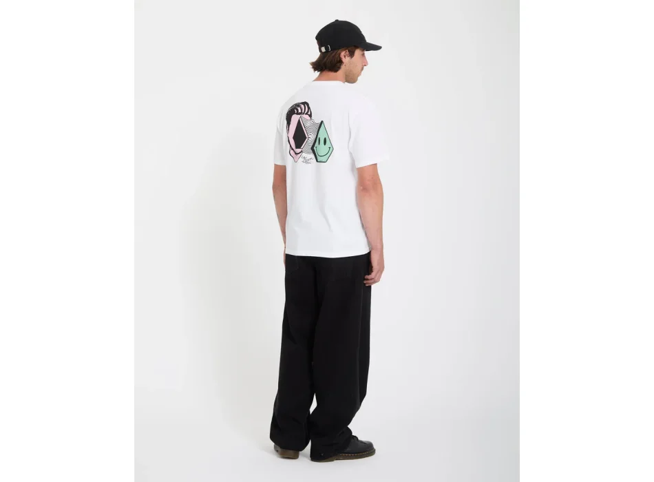 VOLCOM T-SHIRT AURA BASIC WHITE