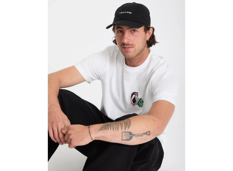 VOLCOM T-SHIRT AURA BASIC WHITE