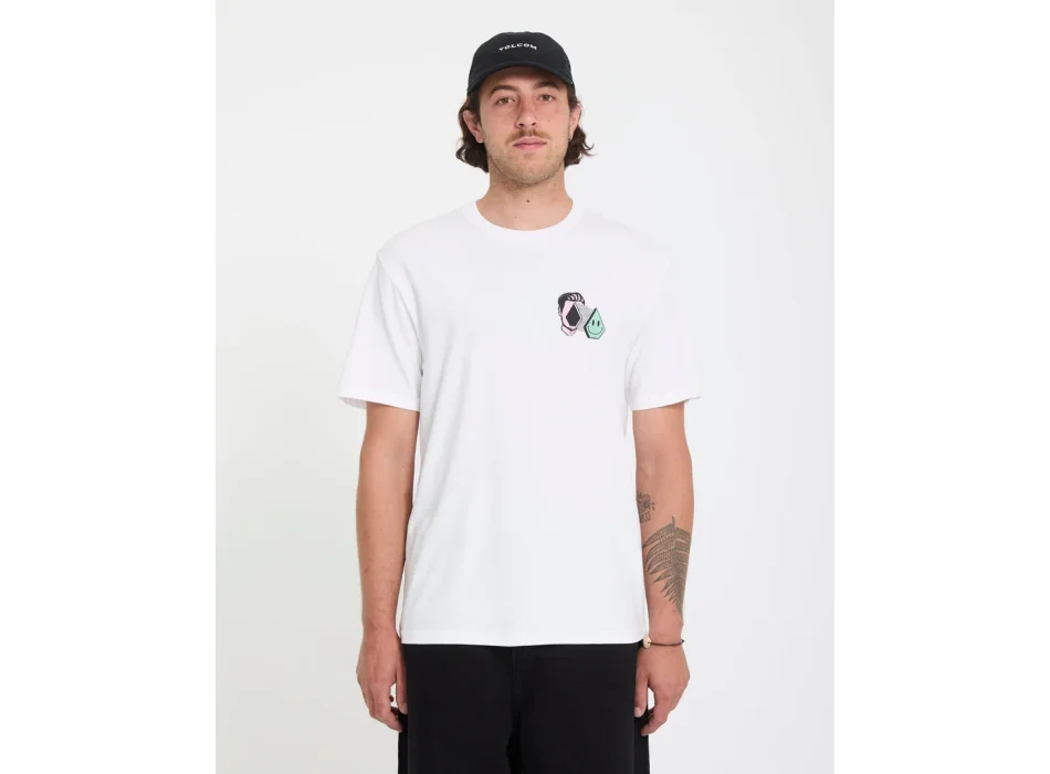 VOLCOM T-SHIRT AURA BASIC WHITE