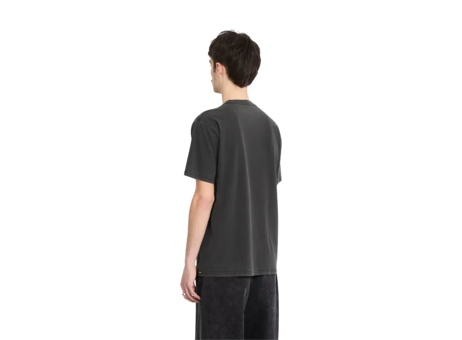 VOLCOM T-SHIRT LUNAR PHASES BLACK
