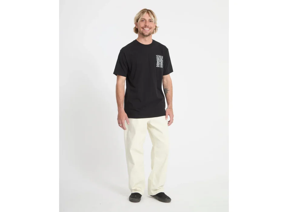 VOLCOM T-SHIRT RADIATION BLACK