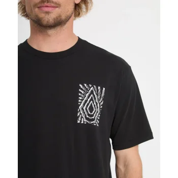 VOLCOM T-SHIRT RADIATION BLACK