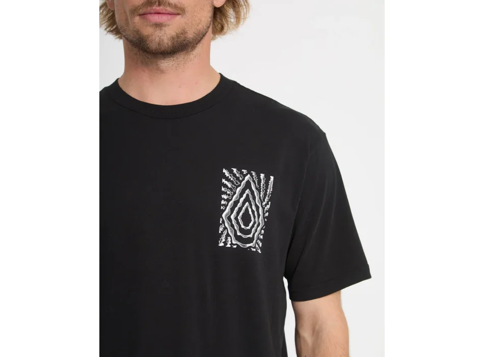VOLCOM T-SHIRT RADIATION BLACK