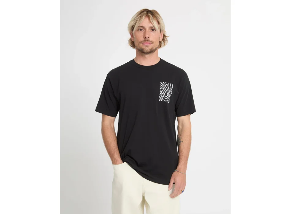 VOLCOM T-SHIRT RADIATION BLACK