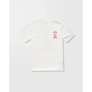 VOLCOM T-SHIRT TEMPTATIONS OFF WHITE
