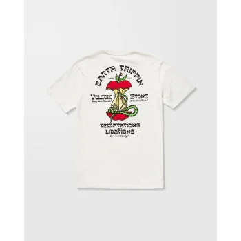 VOLCOM T-SHIRT TEMPTATIONS OFF WHITE