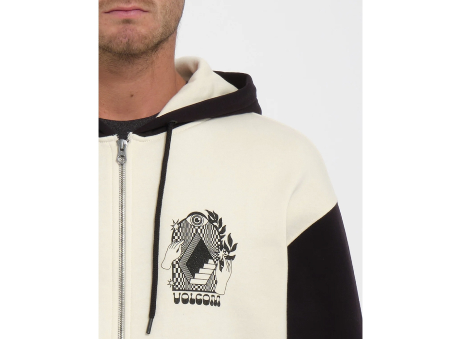 VOLCOM WATANITE FELPA ZIP CON CAPPUCCIO