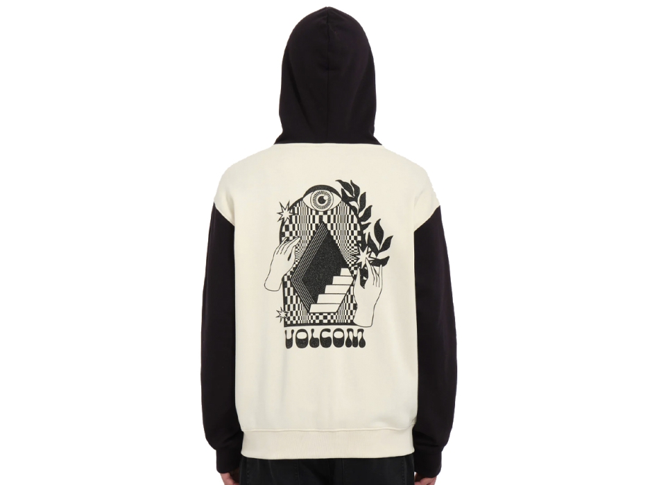 VOLCOM WATANITE FELPA ZIP CON CAPPUCCIO