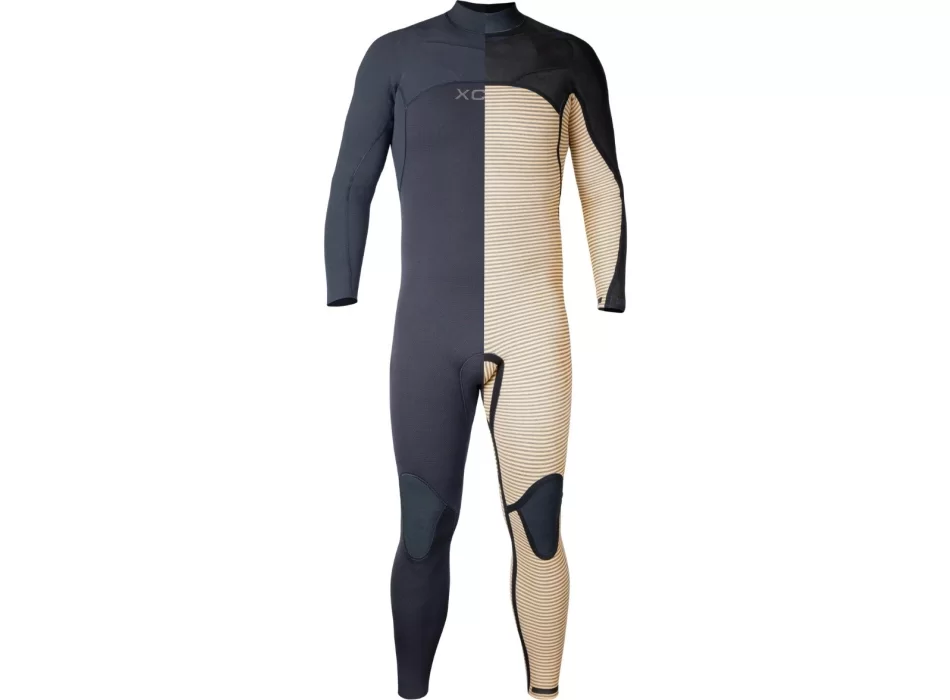 XCEL AXIS 4/3 CHEST ZIP MUTA INTERA BLACK