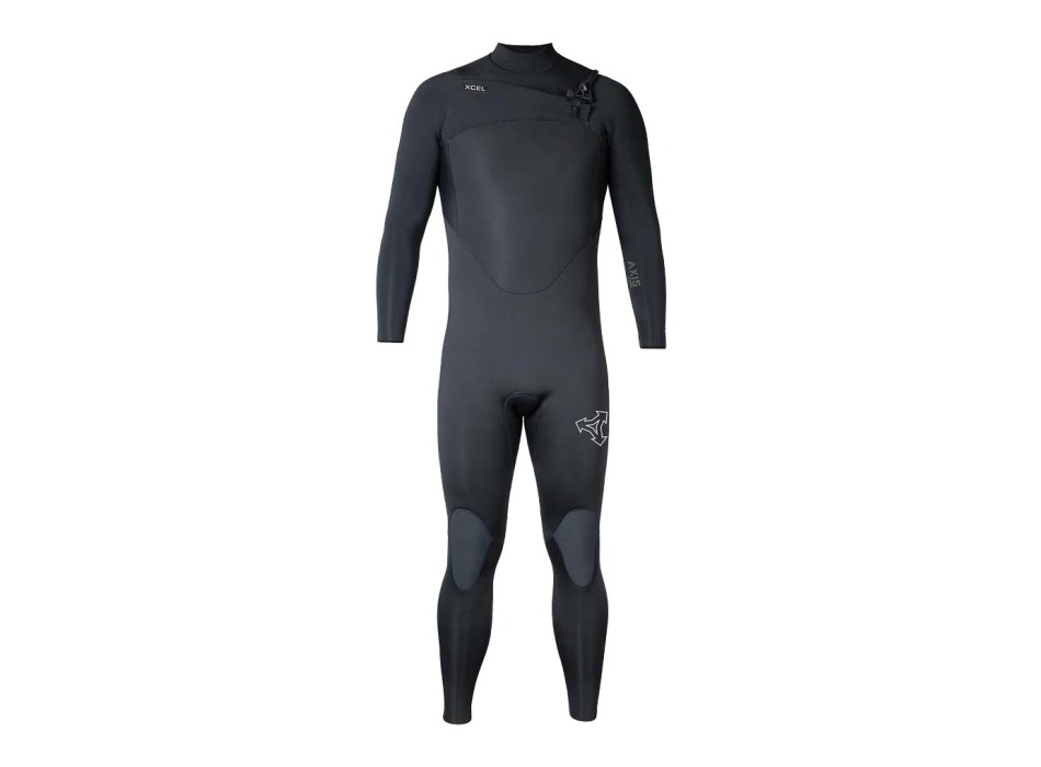 XCEL AXIS 4/3 CHEST ZIP MUTA INTERA BLACK