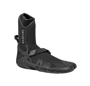 XCEL CALZARI DRYLOCK SPLIT TOE 3MM BLACK