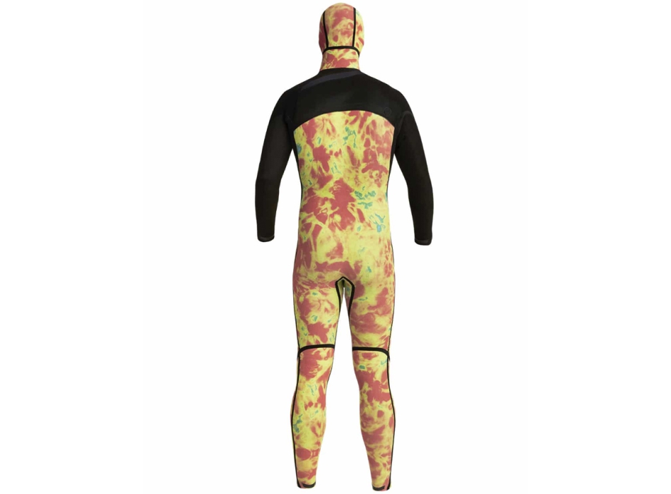 XCEL COMP X 4.5/3.5 MUTA CON CAPPUCCIO FRONT ZIP BLACK